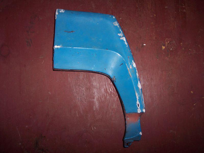 1971 mustang mach 1 oem fastback rear fender quarter extension  rh