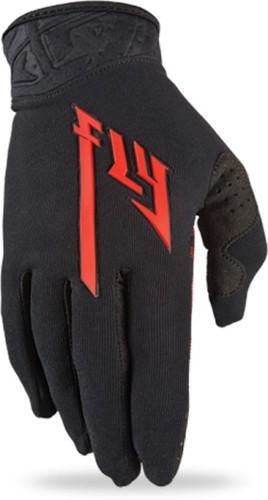 Fly racing pro lite mx gloves black/red