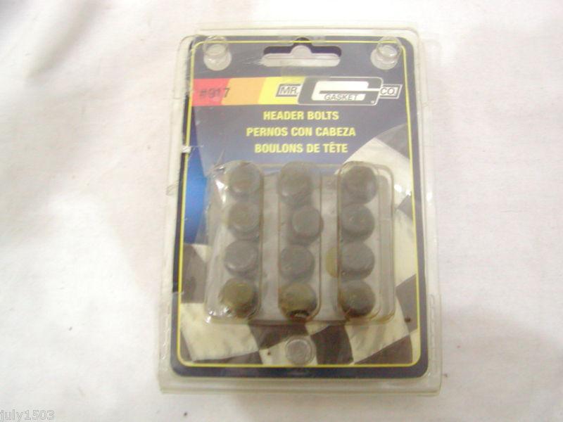 Open package of 12 mr. gasket 917 header bolts free first class mail ship