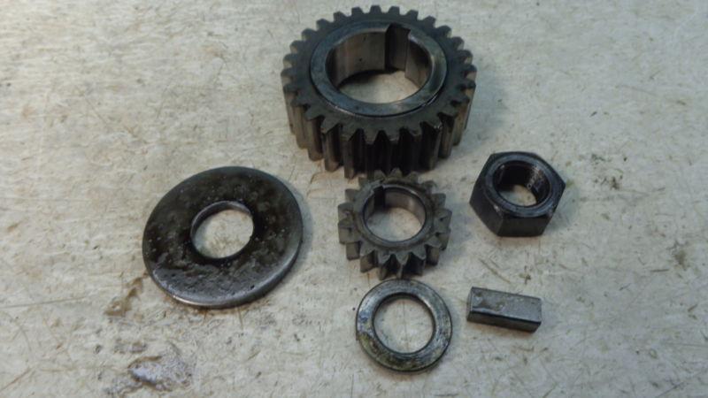 68-79 yamaha xs650 engine transmission gear gears ym234