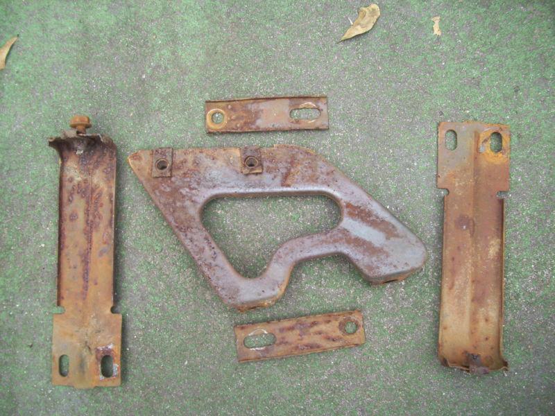 79-81 trans am firebird front nose attaching bracket set 80 10th pace car turbo