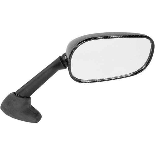 Emgo replacement mirror right carbon fits yamaha yzf-r6 2001-2002