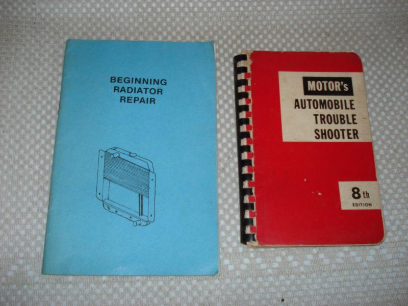 1967 motors trouble shooter manual plus radiator book vette service ford dodge