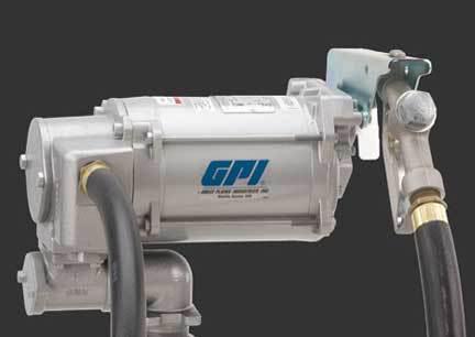 Gpi m-3295-ml 230-volt ac vane pump-diesel fuel w/ manual nozzle 30gpm/113.5lpm