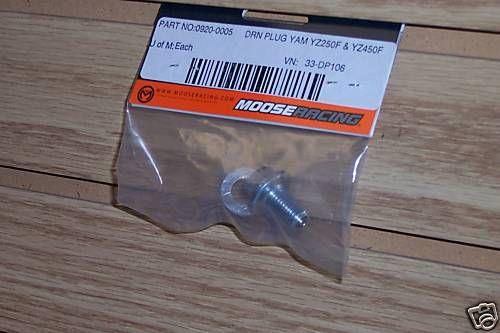 Magnetic drain plug yamaha yz250f yz450f  wr250f wr450f  2003-2005 