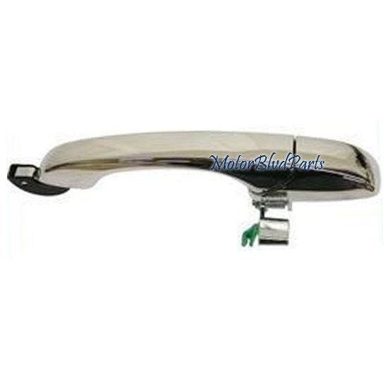 06-10 300 rear door handle chrome driver left outside