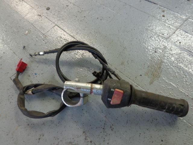 1990 honda cbr1000 cbr 1000 throttle and right clip on handlebar