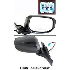 Power side view door mirror assembly passenger's right foldaway (paint to match)