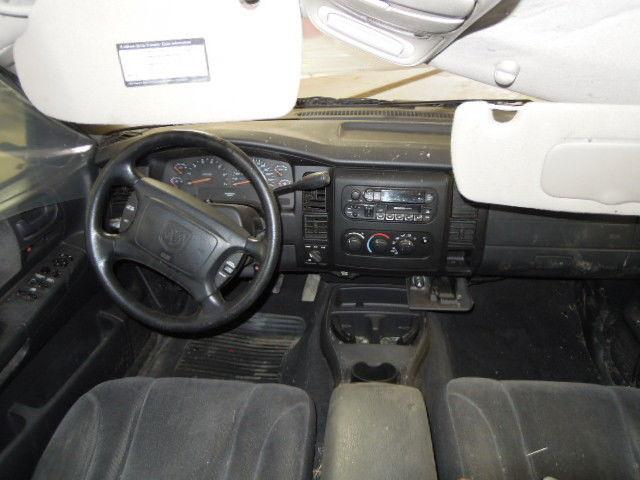 2001 dodge dakota sunvisor passenger rh gray w/mirror 2335447