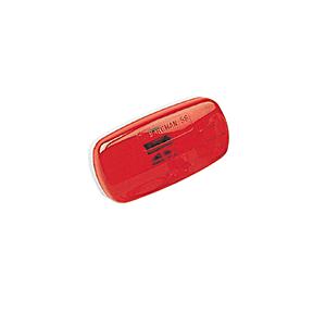 Bargman clearance light #58 lens only - red 34-58-010