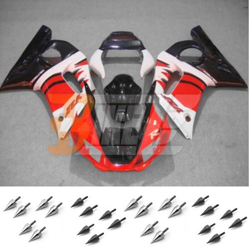 Free bolt kit! body frame fairing kit for yamaha yzf r6 1998 99 00 01 2002 ao