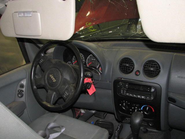 2007 jeep liberty sunvisor passenger rh gray lighted/mirror 2024842