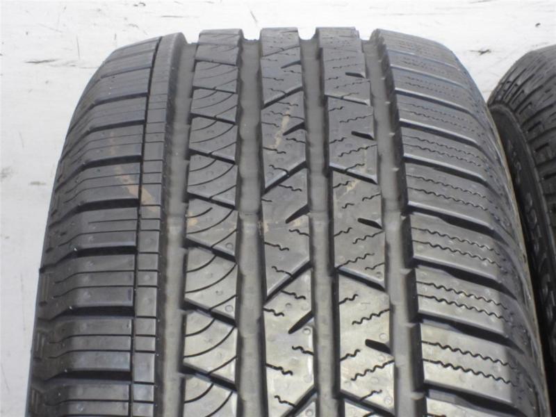 Set of (4) 225/65r17 continental crosscontact lx - used tires with 80% tread