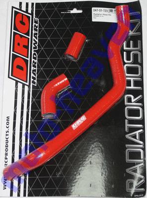 Drc silicone radiator hose set hoses red yamaha wr250r wr250x 07-13 (d47-01-723)