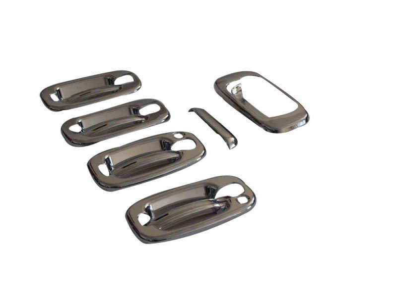 Silverado sierra chrome door handle tailgate covers kit