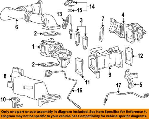 Gm oem 98062923 egr valve gasket