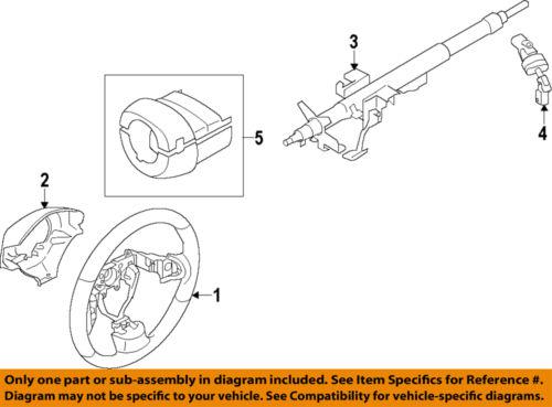 Subaru oem 34312fg020jc steering wheel