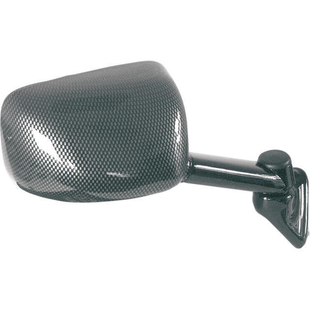 Emgo replacement mirror right carbon fits kawasaki zx600e ninja zx-6 90-02