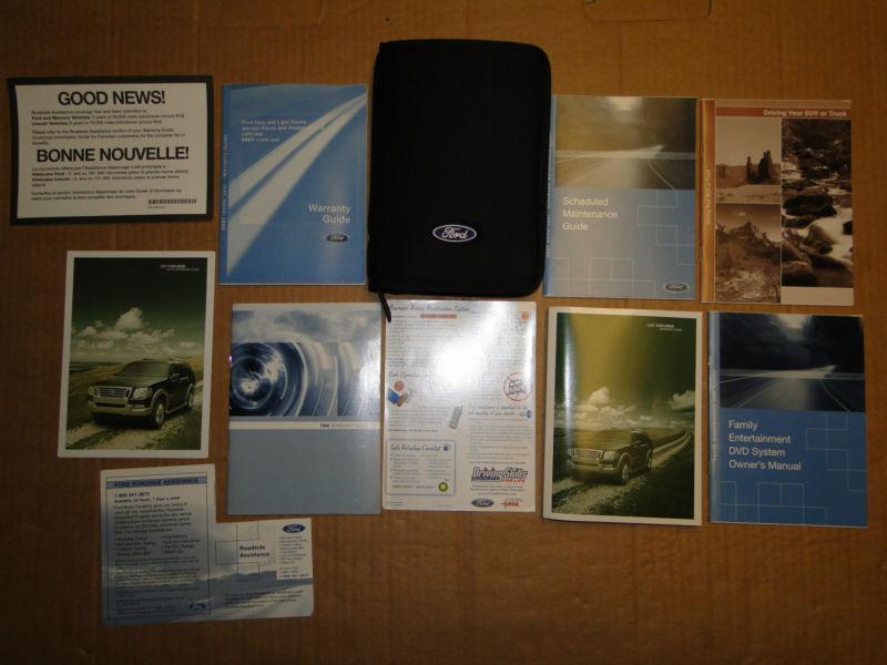 2007 ford explorer owners manual