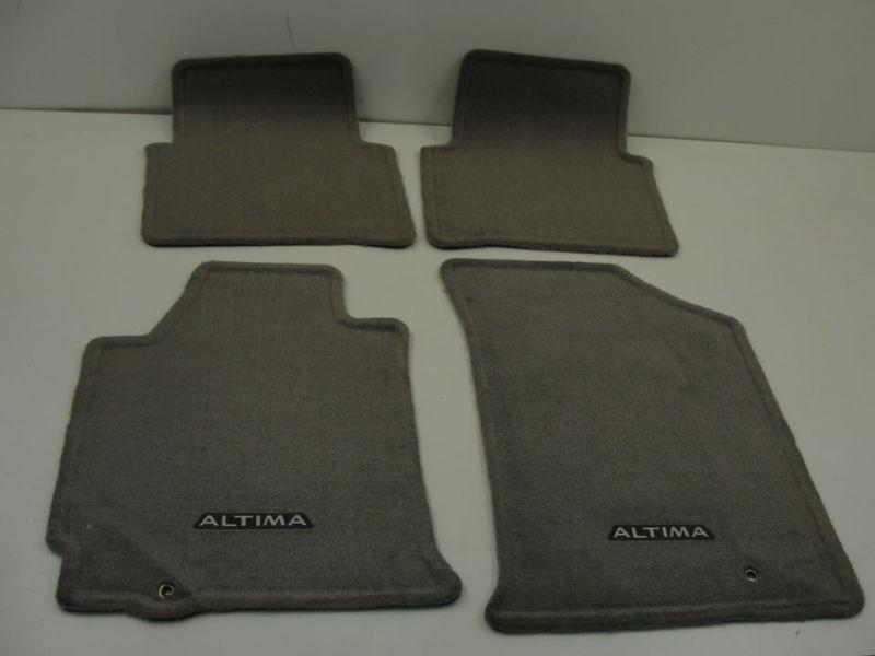 1311. altima sedan 07 08 09 10 11 12 floor mat mats set carpet liner matt matts