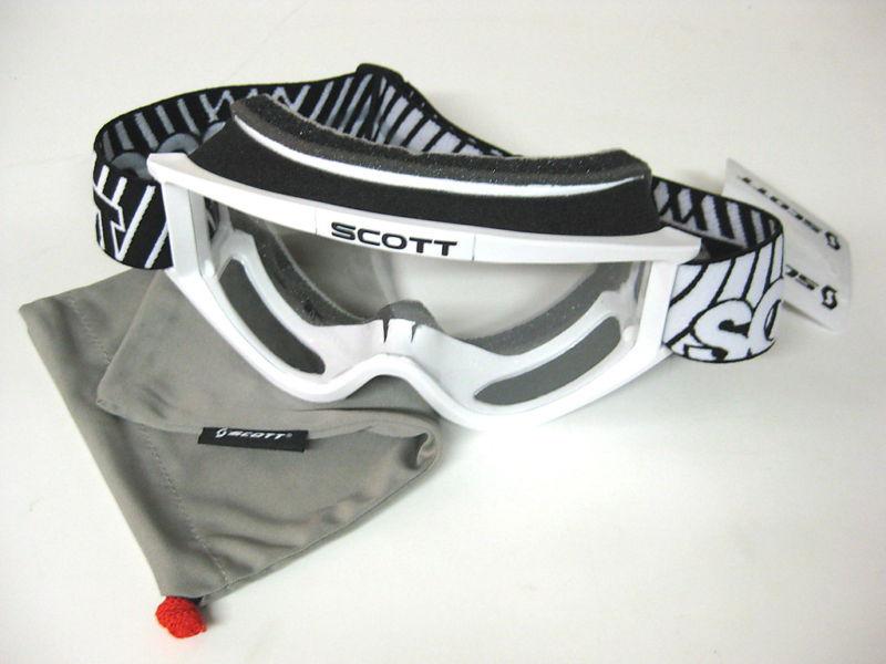 Goggles scott usa 87 otg white over the glasses cr yz kx rm sx xr wr new