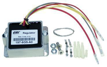 Cdi yamaha voltage regulator/rectifier 197-6g5-a0 outboard boat motor