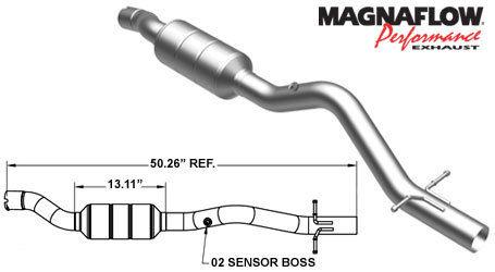 Magnaflow catalytic converter 93218 dodge durango