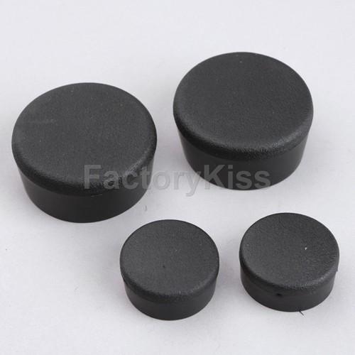 Gau motorcycle rubber frame plugs set for kawasaki zx 10r 04 05 06 07