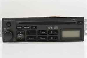 2001-2006 01-06 santa fe cd player radio oem lkq