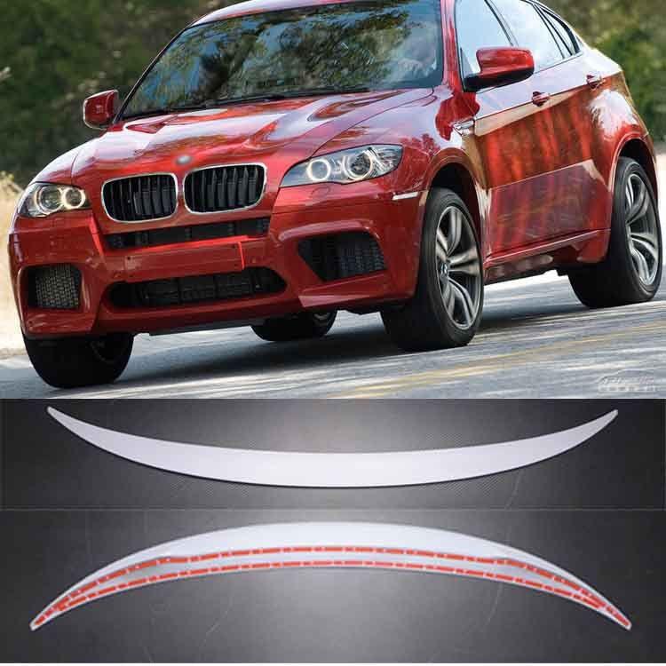 Brand new sports grade intensity twist pu made spolier wings for bmw x6 2008-13