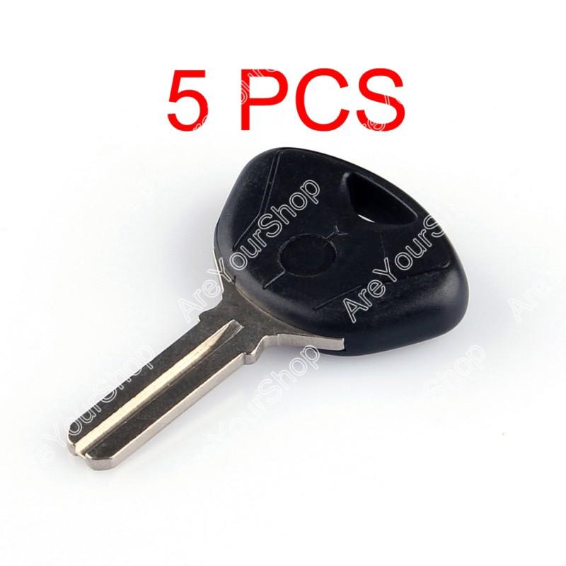 5pcs blade blank key motorcycle for bmw r1200r k1300s r1200gs black