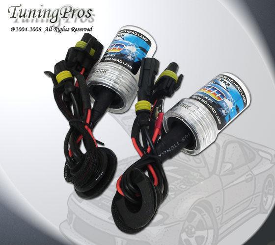 2 pcs 35w hid xenon conversion light bulbs only -1 pair h10 30000k foglight-