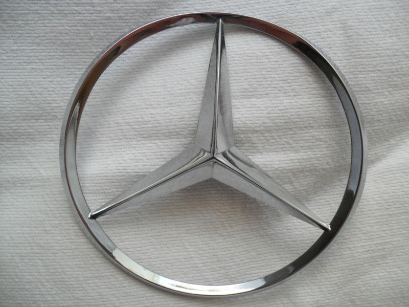 Mercedes benz trunk lid star emblem 230sl 250sl 280sl 113 chassis barn find nos