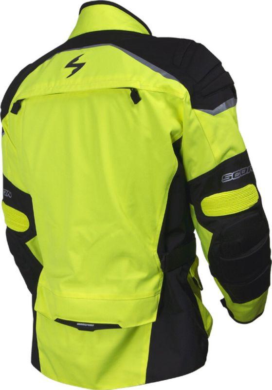 Scorpion commander ii touring jacket - hiviz neon yellow - lg