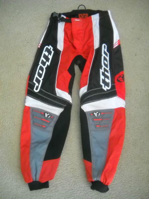 Phase thor mx boys motorcycle pants size 26