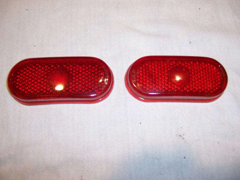 1939 & 40 oldsmobile tail light lenses  nos