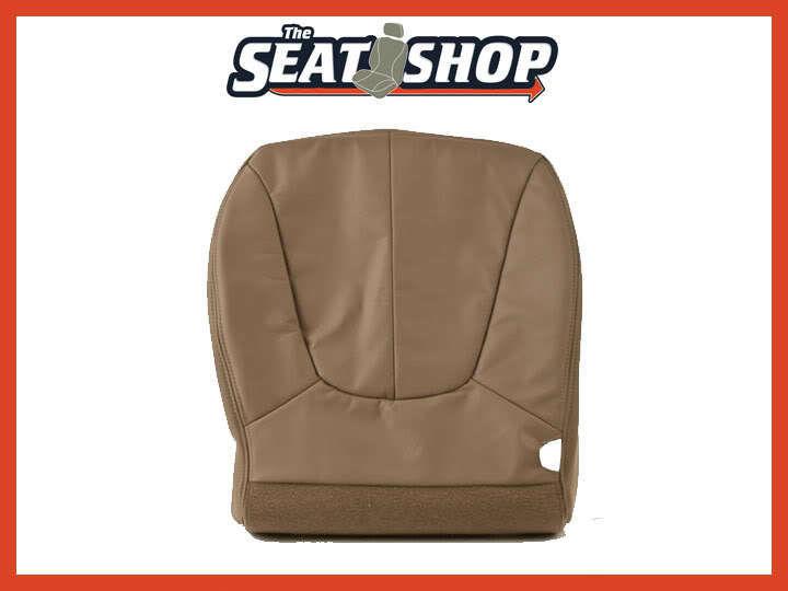 00 01 02 ford expedition xlt med parchment leather seat cover lh bottom