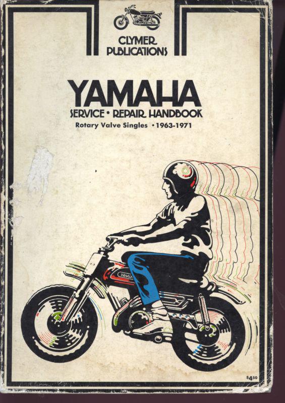 Clymer yamaha yj2 lst yl2 rotary valves singles 1963 -1974 service repair manual