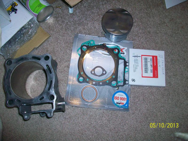 Honda trx450r   04-05 new gaskets new rings good jug and piston