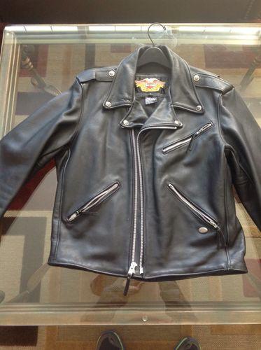 Mens harley davidson leather jacket