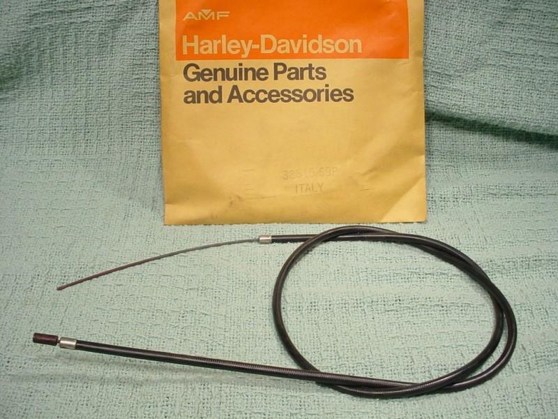 Aermacchi shortster brake or clutch cable nos 38615-69p