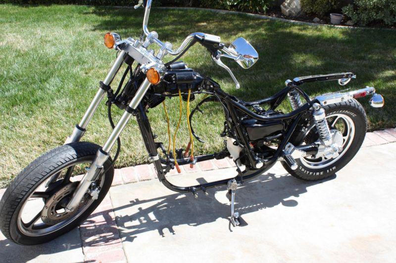 Frame and sub-frame off a 87 vt700 honda shadow 