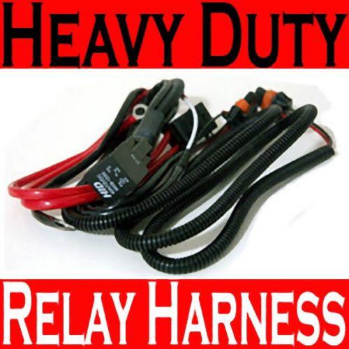 Xenon hid conversion kit relay wiring harness wire upgrade pack for h7