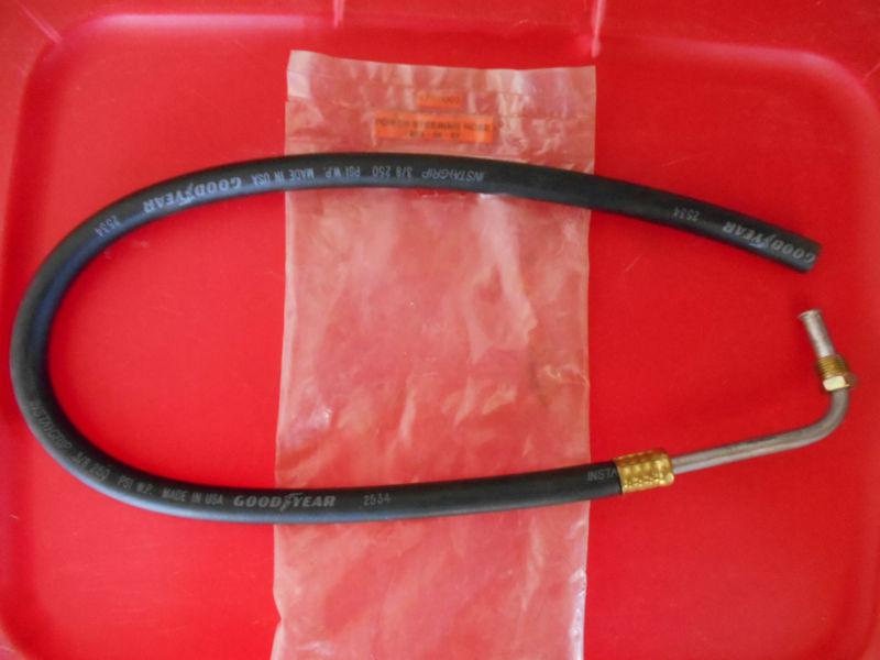 New! 55,56,57 chevy 605 power steering low pressure return hose w/flared ends