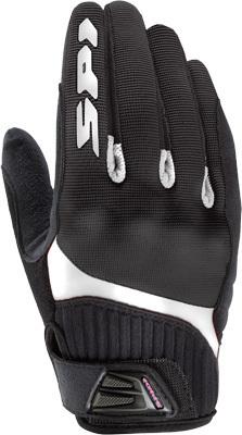 New spidi g-flash womens mesh gloves, black/white, small/sm