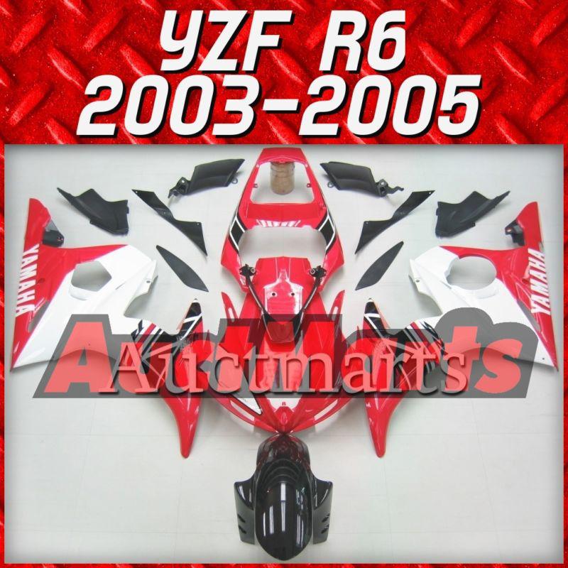 Fit yamaha yzf r6 03 04 05 ( or r6s 06 07 08 09 ) fairing kit bodywork c10 f9