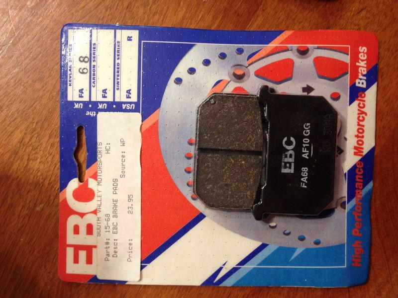 Ebc kevlar organic brake pads fa68