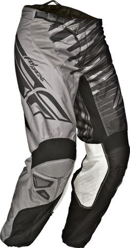 Fly racing kinetic shock pants gray/black 32 367-43032