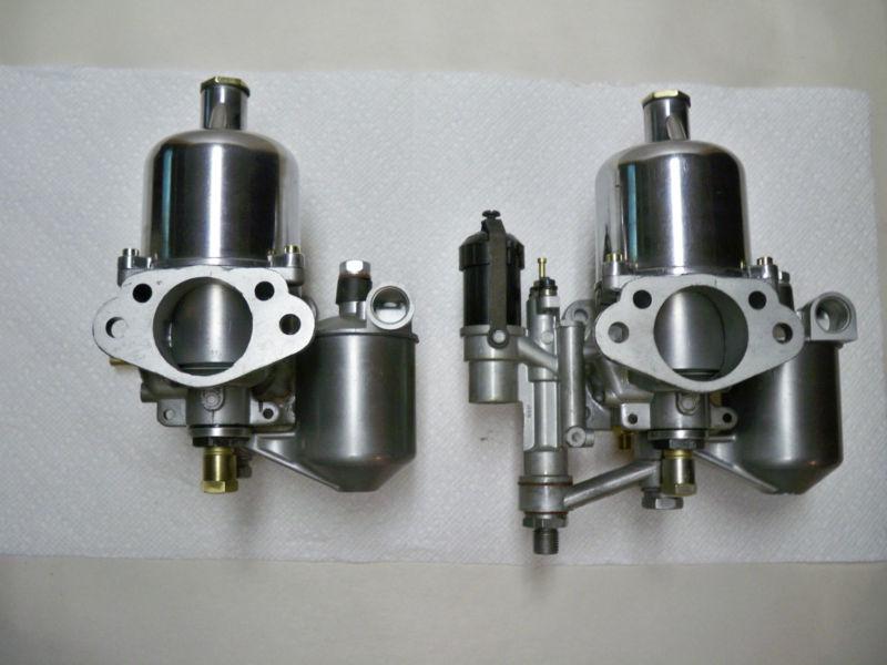 Jaguar xk120 xk 120 3442cc '51-'54 su h6 1 3/4" carburetor set  rebuilt