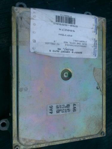 1992 1993 honda prelude engine computer ecm 37820-p14-a61  2.3l at  warranty!